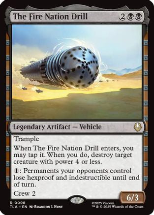 The Fire Nation Drill (TLA-098) [Avatar: The Last Airbender]