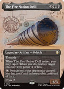 The Fire Nation Drill (Borderless) (TLA-321) [Avatar: The Last Airbender] Foil