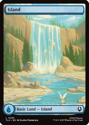 Island (0293) (TLA-293) [Avatar: The Last Airbender] Foil