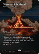 Volcano of Roku's Island - Valakut, the Molten Pinnacle (Borderless) (TLE-061) [Avatar: The Last Airbender: Eternal-Legal]