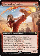 Firebending Student (Extended Art) (BABP-393) [Buy-A-Box Promos] Foil