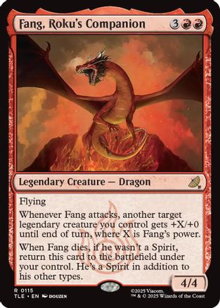 Fang, Roku's Companion (TLE-115) [Avatar: The Last Airbender: Eternal-Legal]