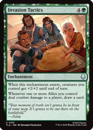 Invasion Tactics (TLA-183) [Avatar: The Last Airbender] Foil