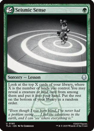 Seismic Sense (TLA-195) [Avatar: The Last Airbender]