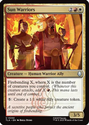 Sun warriors (TLA-244) [Avatar: The Last Airbender]