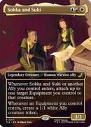 Sokka and Suki (Borderless) (TLE-071) [Avatar: The Last Airbender: Eternal-Legal] Foil