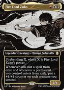 Fire Lord Zuko (Borderless) (TLA-315) [Avatar: The Last Airbender] Foil