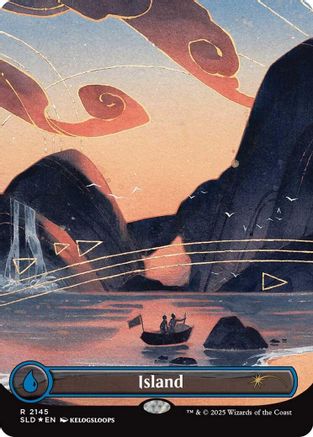 Island (2145) (SLD-2145) [Secret Lair Drop Series] Foil