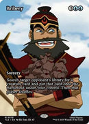 Bribery (Borderless) (TLE-010) [Avatar: The Last Airbender: Eternal-Legal] Foil
