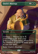 Uncle's Musings (Borderless) (TLE-073) [Avatar: The Last Airbender: Eternal-Legal] Foil