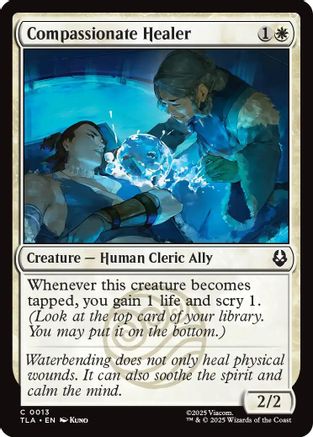 Compassionate Healer (TLA-013) [Avatar: The Last Airbender] Foil