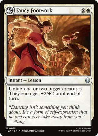 Fancy Footwork (TLA-019) [Avatar: The Last Airbender] Foil
