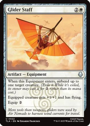 Glider Staff (TLA-022) [Avatar: The Last Airbender] Foil