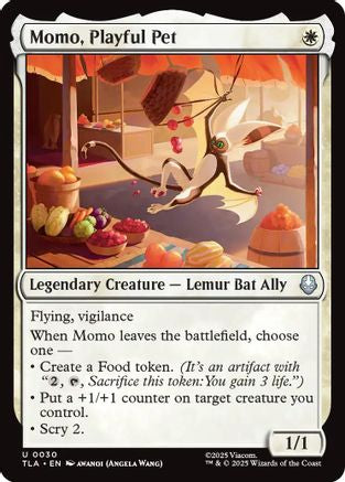Momo, Playful Pet (TLA-030) [Avatar: The Last Airbender] Foil
