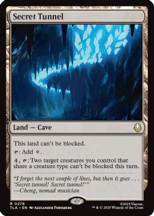 Secret Tunnel (TLA-278) [Avatar: The Last Airbender] Foil