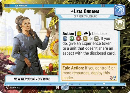 Leia Organa - Of A Secret Bloodline (Hyperspace) (268) [Secrets of Power]