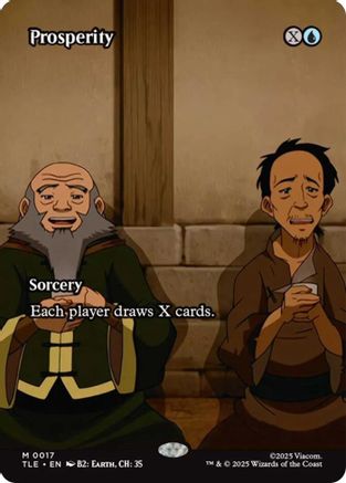 Prosperity (Borderless) (TLE-017) [Avatar: The Last Airbender: Eternal-Legal] Foil