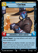 Cad Bane - Impressed Now? (Foil) (544) [Secrets of Power] Foil