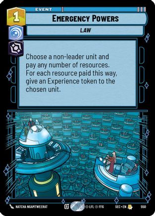 Emergency Powers (Foil) (550) [Secrets of Power] Foil