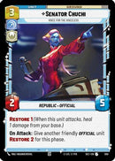 Senator Chuchi - Voice for the Voiceless (Foil) (555) [Secrets of Power] Foil