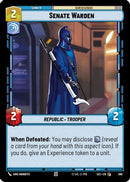 Senate Warden (Foil) (569) [Secrets of Power] Foil