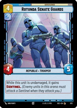 Rotunda Senate Guards (Foil) (573) [Secrets of Power] Foil