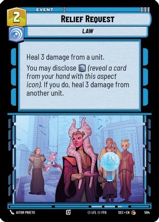Relief Request (Foil) (584) [Secrets of Power] Foil