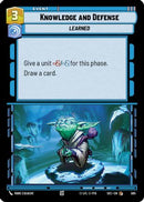 Knowledge and Defense (Foil) (585) [Secrets of Power] Foil