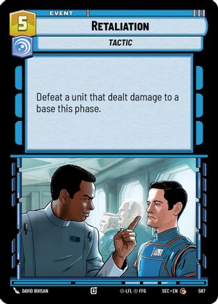 Retaliation (Foil) (587) [Secrets of Power] Foil