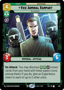 Vice Admiral Rampart - On Schedule (Foil) (595) [Secrets of Power] Foil