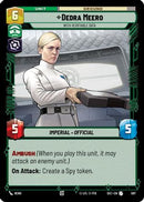 Dedra Meero - With Verifiable Data (Foil) (597) [Secrets of Power] Foil
