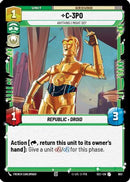 C-3PO - Anything I Might Do? (Foil) (603) [Secrets of Power] Foil