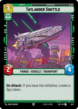Taylander Shuttle (Foil) (625) [Secrets of Power] Foil