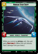 Nubian Star Skiff (Foil) (626) [Secrets of Power] Foil