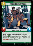 Naboo Security Force (Foil) (630) [Secrets of Power] Foil