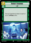 Budget Scheming (Foil) (634) [Secrets of Power] Foil
