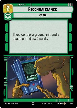 Reconnaissance (Foil) (635) [Secrets of Power] Foil