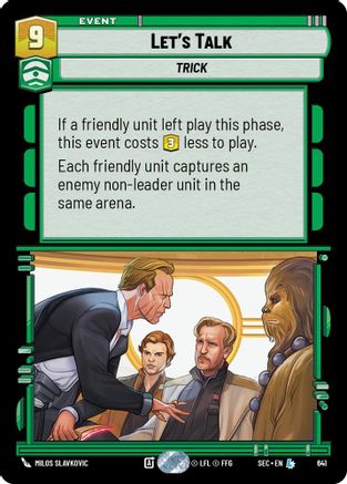 Let's Talk (Foil) (641) [Secrets of Power] Foil