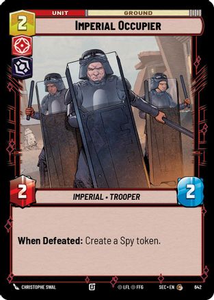 Imperial Occupier (Foil) (642) [Secrets of Power] Foil