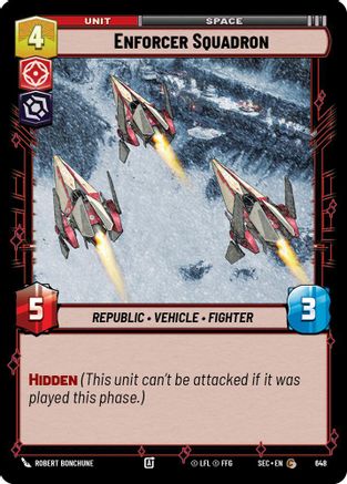 Enforcer Squadron (Foil) (648) [Secrets of Power] Foil