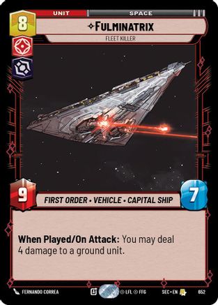 Fulminatrix - Fleet Killer (Foil) (652) [Secrets of Power] Foil