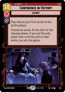 Confidence in Victory (Foil) (655) [Secrets of Power] Foil