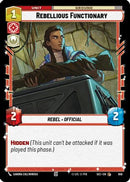 Rebellious Functionary (Foil) (656) [Secrets of Power] Foil