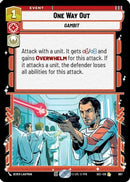 One Way Out (Foil) (667) [Secrets of Power] Foil