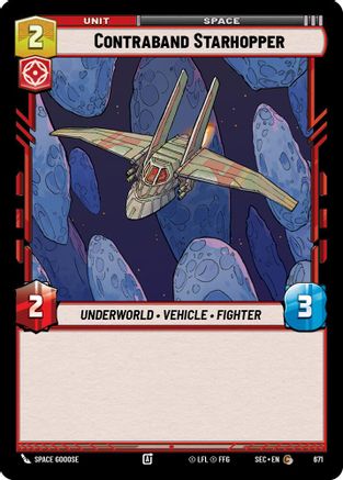 Contraband Starhopper (Foil) (671) [Secrets of Power] Foil