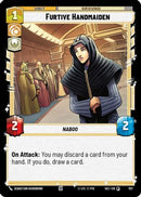 Furtive Handmaiden (Foil) (707) [Secrets of Power] Foil