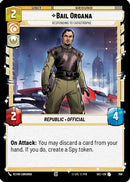 Bail Organa - Responding to Catastrophe (Foil) (708) [Secrets of Power] Foil