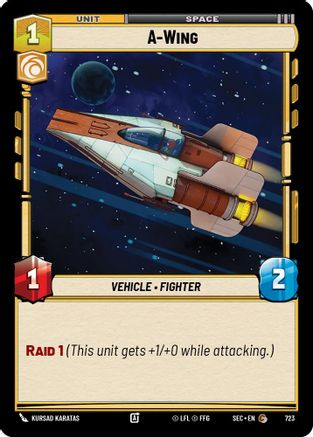 A-Wing (Foil) (723) [Secrets of Power] Foil