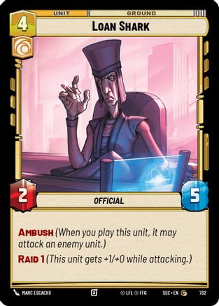 Loan Shark (Foil) (732) [Secrets of Power] Foil