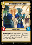 Duchess's Investigators (Foil) (733) [Secrets of Power] Foil
